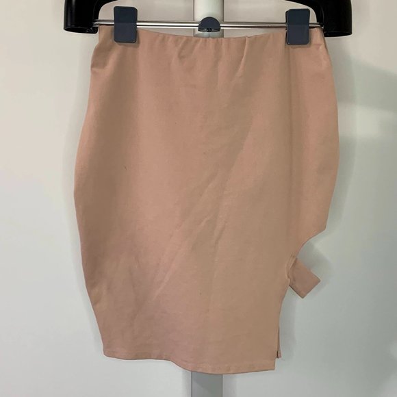 Charlotte Russe Nude Skirt - Picture 2 of 3